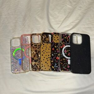 Stylish Assorted Color Phone Cases - For iPhone 14 Pro Max